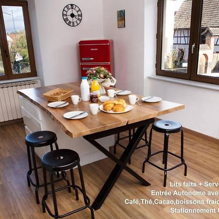 Charmant T3, 70M2, 2Ch,Tv 101 Cm, Wifi+Parking, Ettendorf Bagian luar foto